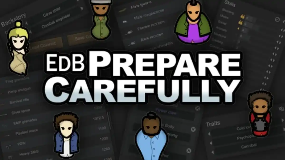 Мод prepare carefully. Римворлд EDB prepare carefully. Мод «EDB prepare carefully» для RIMWORLD. EDB prepare carefully. EDB prepare carefully RIMWORLD 1.3.