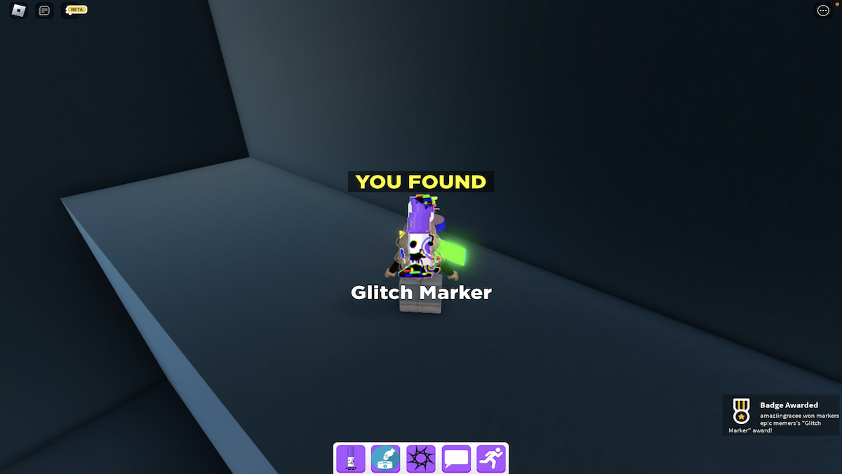 How to get the Glitch Marker in Find the Markers Roblox Pro Game Guides