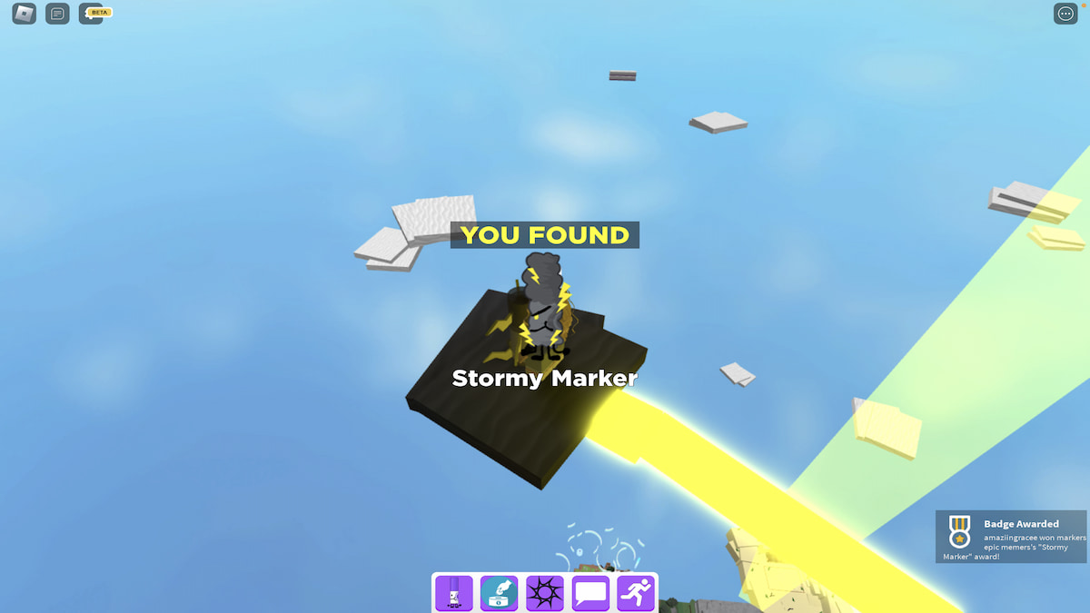 How to get the Stormy Marker in Find the Markers Roblox Pro Game Guides