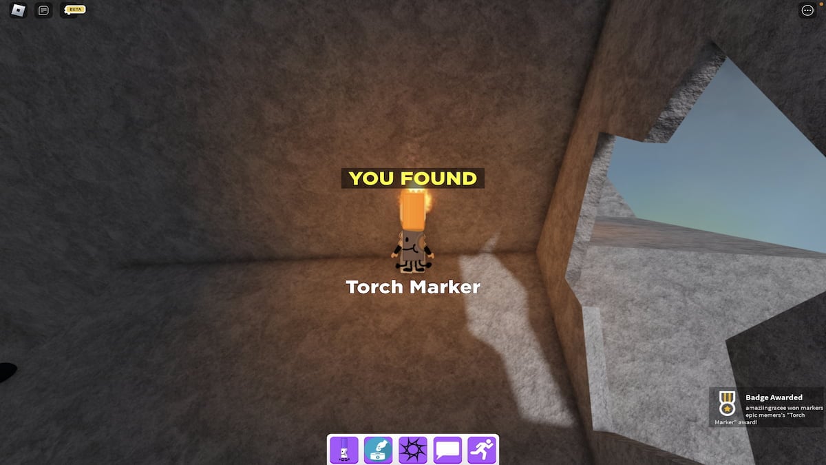 Where Is Torch Marker 2024 Otha Tressa   Roblox Find The Markers You Found Torch Marker 