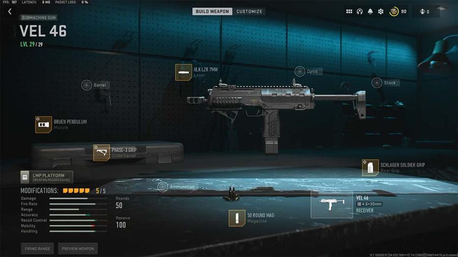 Best Vel 46 loadout and attachments in Warzone 2 Pro Game Guides