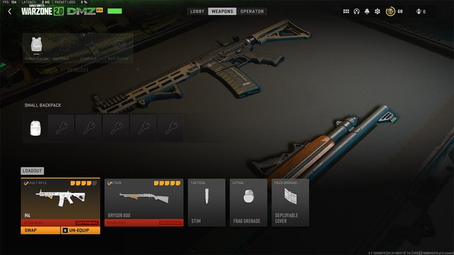 How to customize your Loadout in Warzone DMZ Pro Game Guides