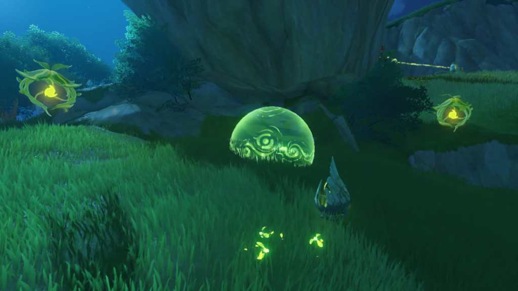 How to solve the hidden Dendro Barrier Luxurious Chest puzzle in