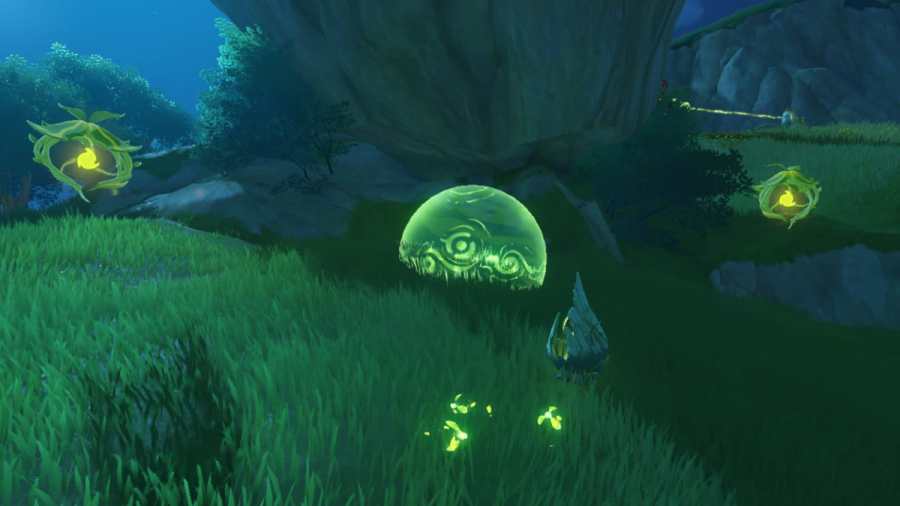 How to solve the hidden Dendro Barrier Luxurious Chest puzzle in