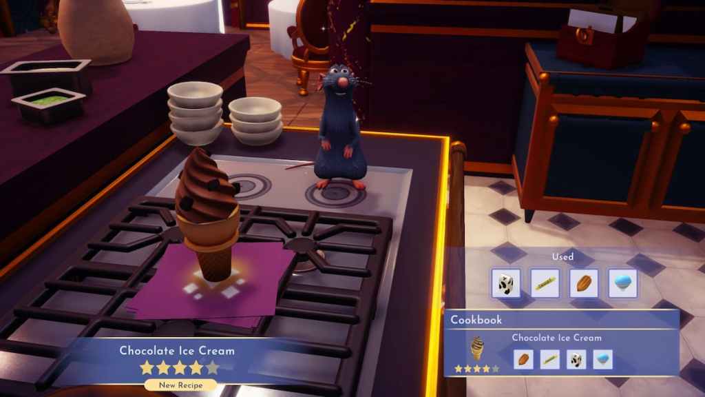 How to make Chocolate Ice Cream in Disney Dreamlight Valley - Pro Game