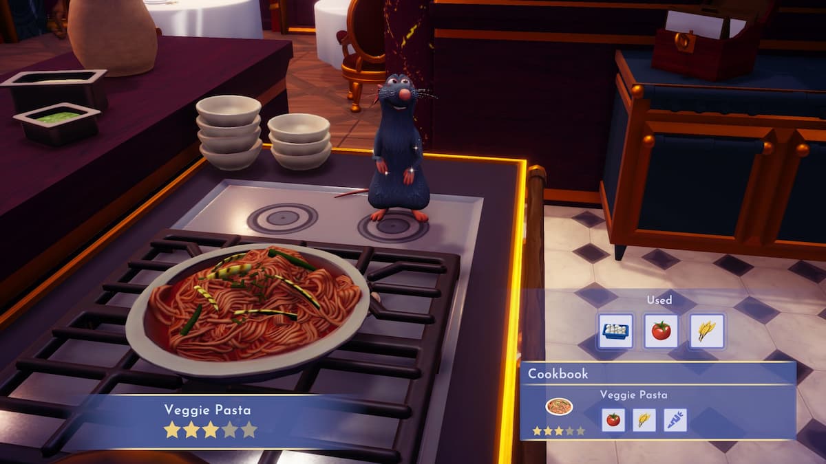 How to make Veggie Pasta in Disney Dreamlight Valley | Pro Game Guides