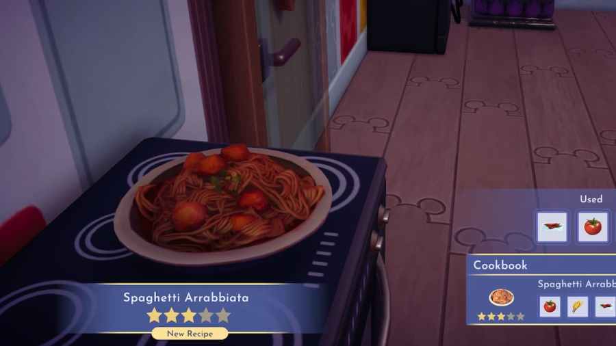 How to cook Spaghetti Arrabbiata in Disney Dreamlight Valley Pro Game