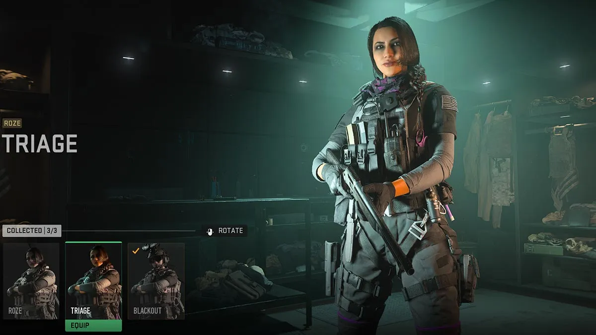 Dmz Rook Skin How to unlock the 'Triage' Roze skin in Warzone 2 DMZ - Pro Game Guides