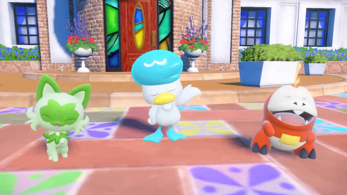 Are the Pokemon Scarlet and Violet Starters Shiny-Locked