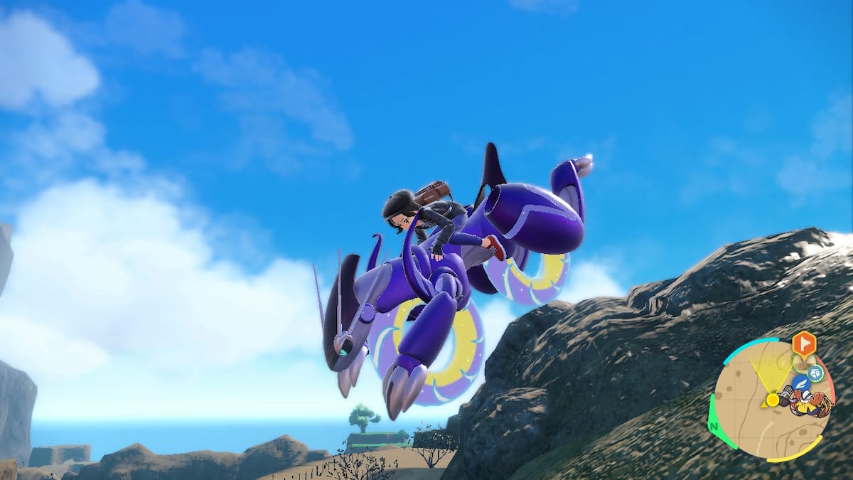 Glitch lets you climb walls by going backwards in Pokémon Scarlet