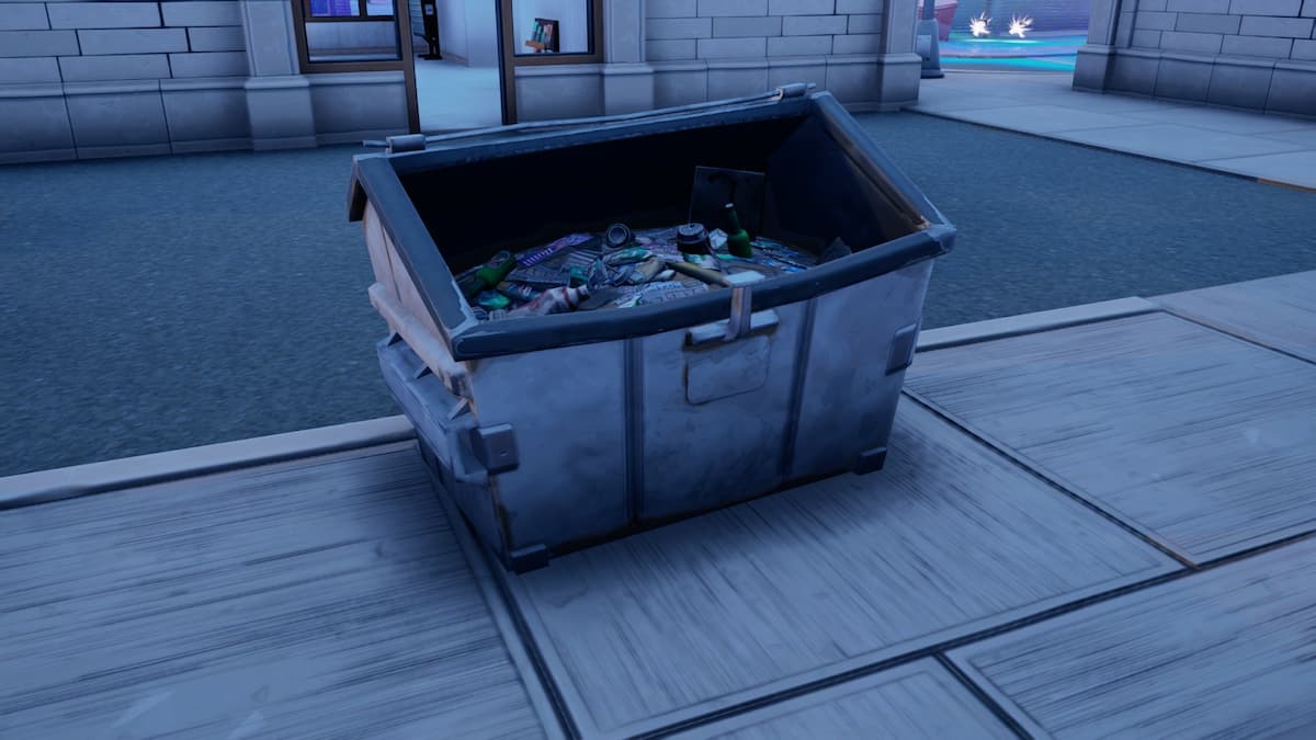 How to search an open dumpster in Fortnite Pro Game Guides