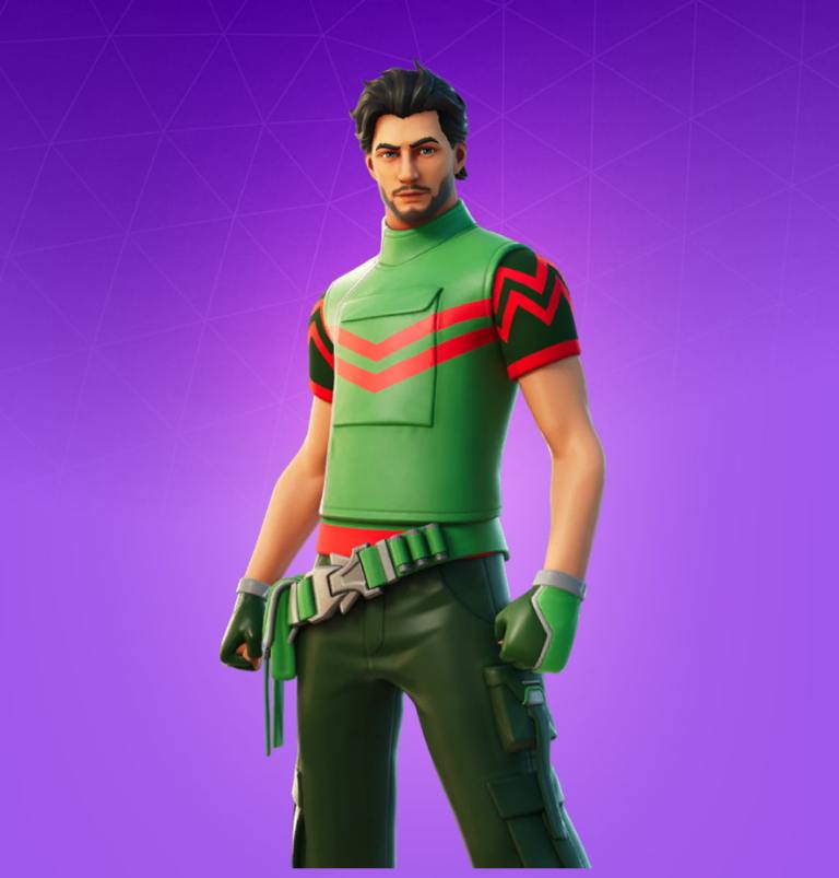 Fortnite Red Card Renegade Skin - Character, PNG, Images - Pro Game Guides