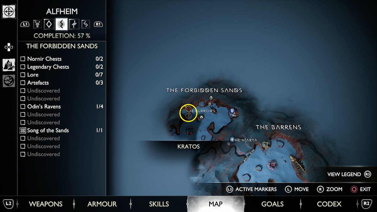 How to solve Freyr's Statue puzzle in The Forbidden Sands in God of War