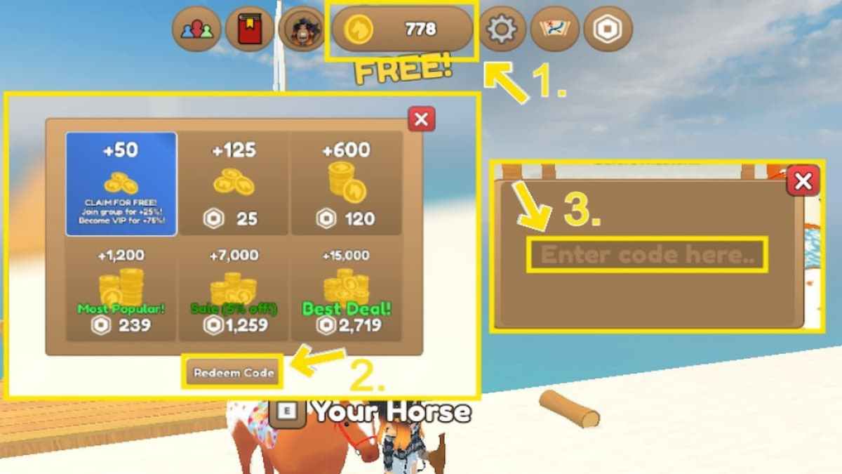 Wild Horse Islands Codes (May 2023) - Gamer Tweak