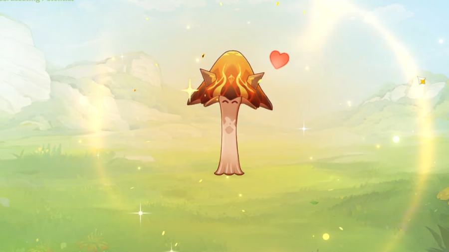 How to cultivate Stretchy Pyro Fungus in the Genshin Impact Fabulous