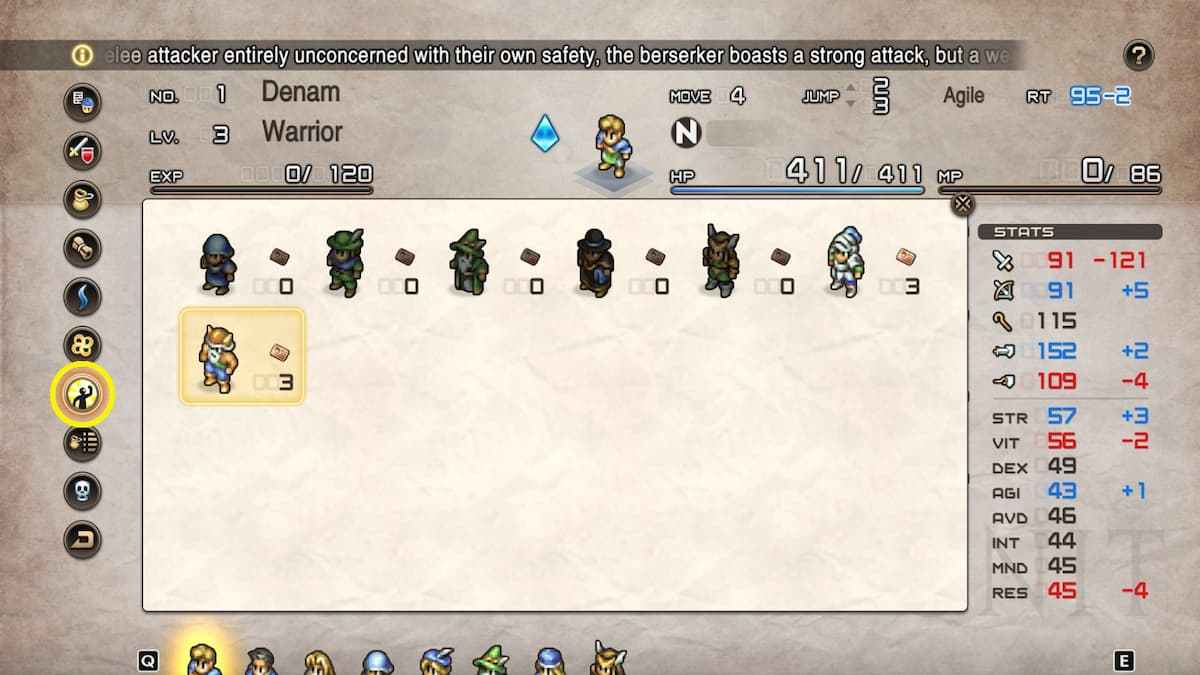 How to unlock class change in Tactics Ogre Reborn | Pro Game Guides