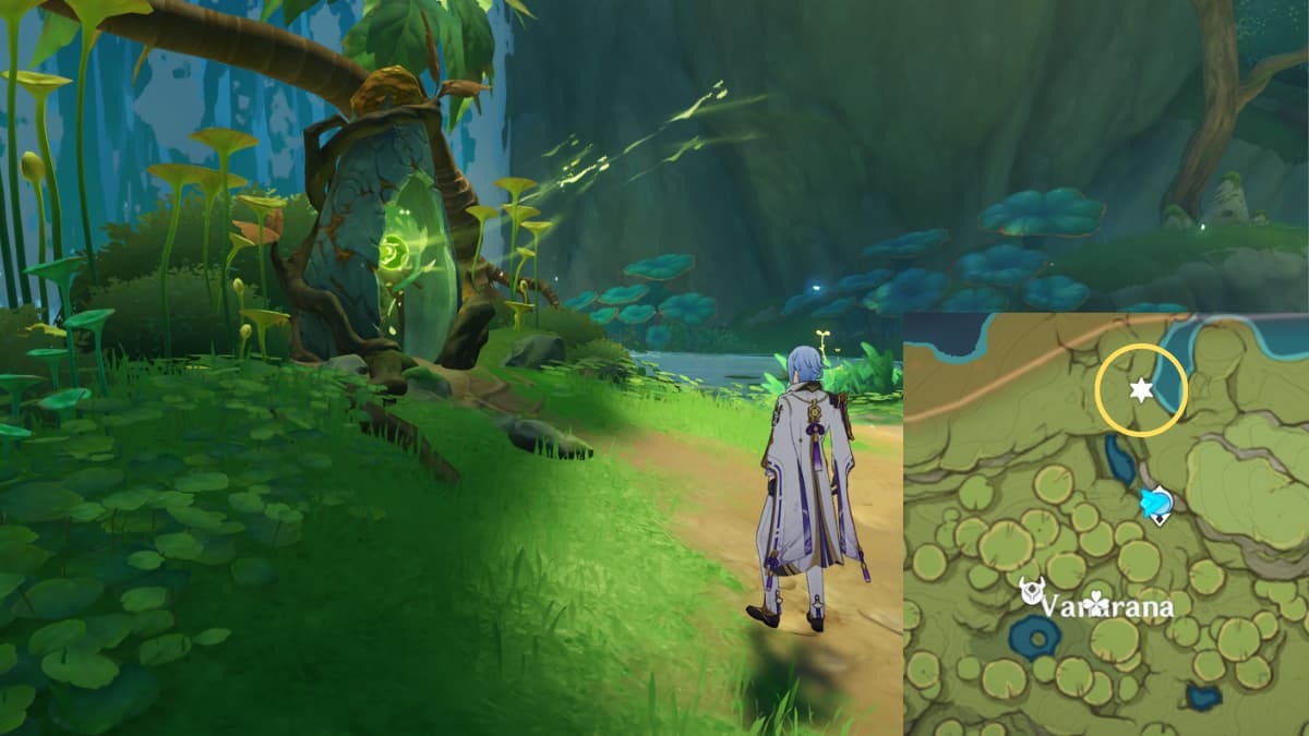 How to find the Vanarana Statue of The Seven Seelie in Genshin Impact Pro Game Guides