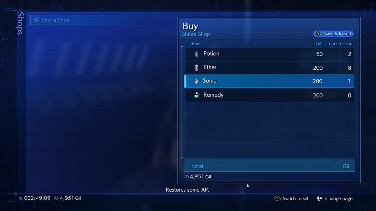 How to restore AP in Crisis Core Pro Game Guides