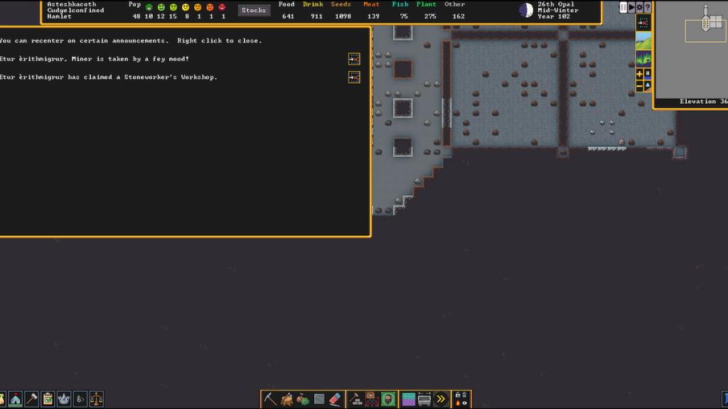 Dwarf Fortress strange moods, how to deal with them, and what they mean