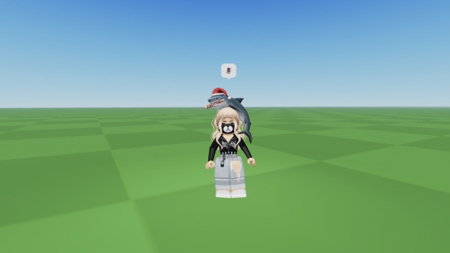 How to get the free Festive Shark Hat avatar item in Roblox - Pro Game