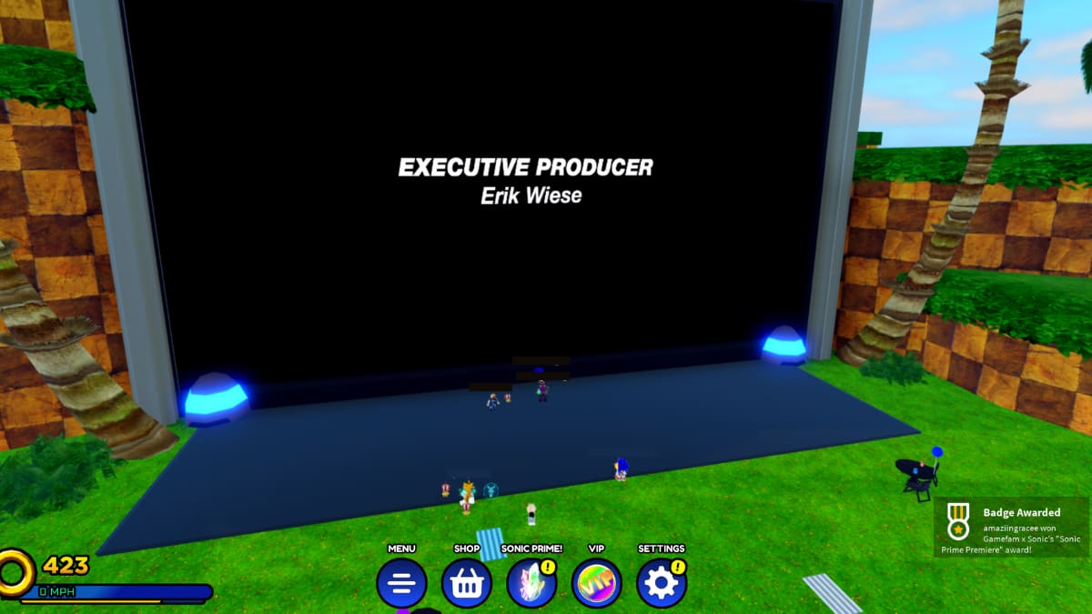 Sonic Prime to Debut First Episode at Roblox Global Premiere Event
