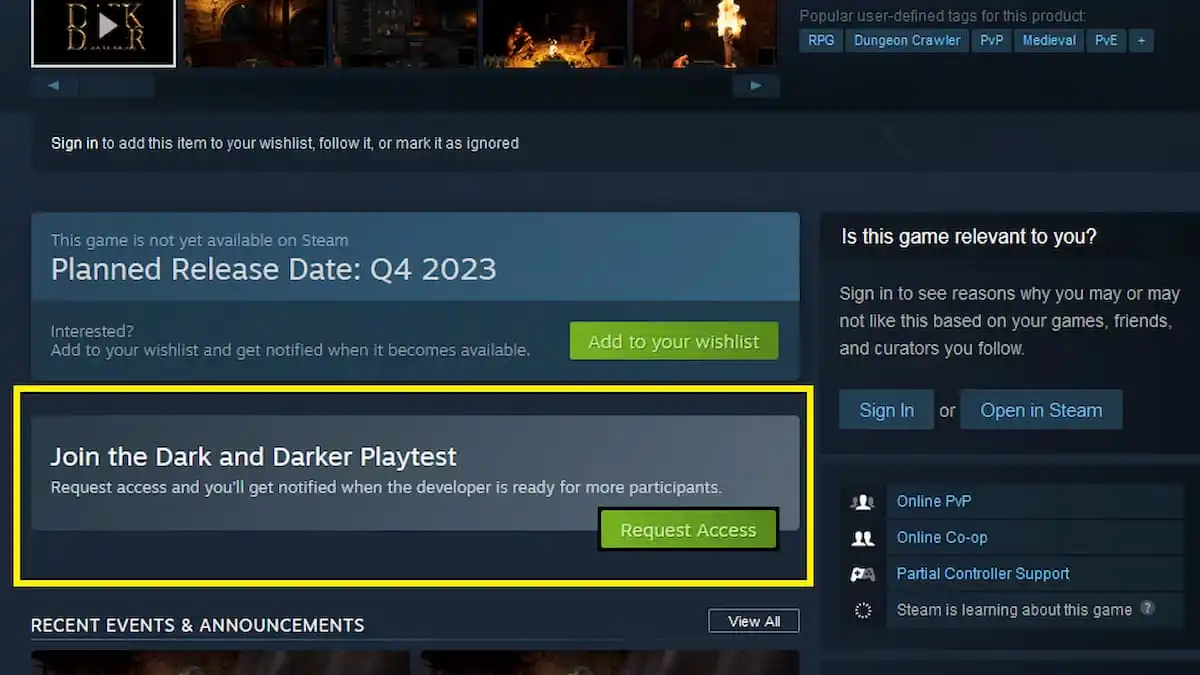 Where To Play Dark And Darker (& Why It's Not On Steam)