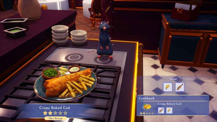 How to make Crispy Baked Cod in Disney Dreamlight Valley Pro Game Guides