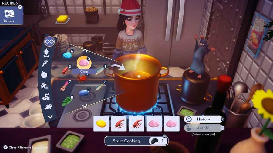 How to make a Large Seafood Platter in Disney Dreamlight Valley Pro