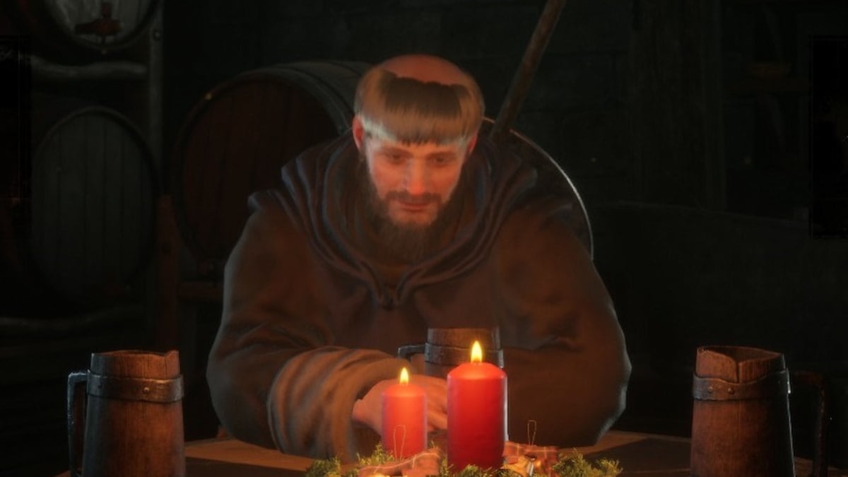 Cleric class in Dark and Darker in tavern