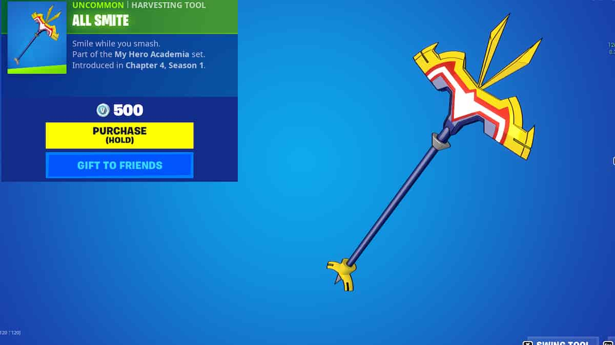 How To Get The All Might Pickaxe In Fortnite   Pro Game Guides