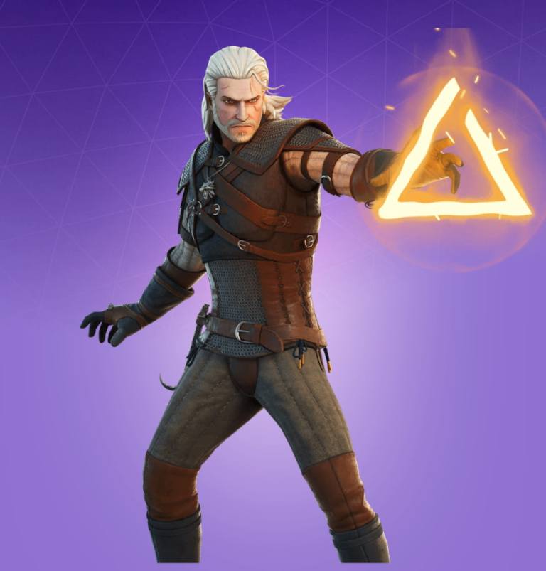 Geralt of Rivia in Fortnite: how to get his outfit and all his