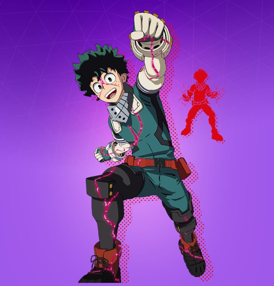 Fortnite Izuku Midoriya Skin Character Png Images Pro Game Guides