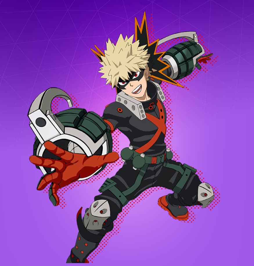 Fortnite Katsuki Bakugo Skin - Character, PNG, Images - Pro Game Guides