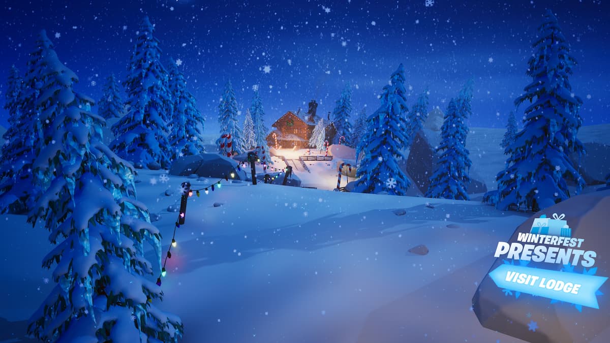 Fortnite Winterfest 2022 Are there any hidden things in Cozy Lodge