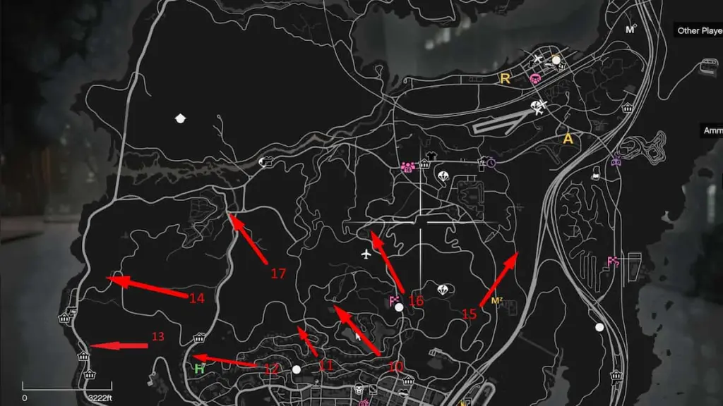 GTA 5 Online All Snowman Locations