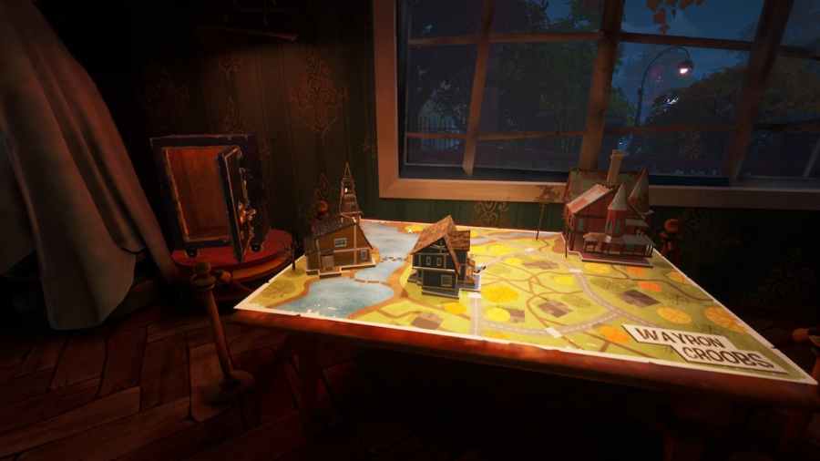 Where to find all the model houses in the museum in Hello Neighbor 2