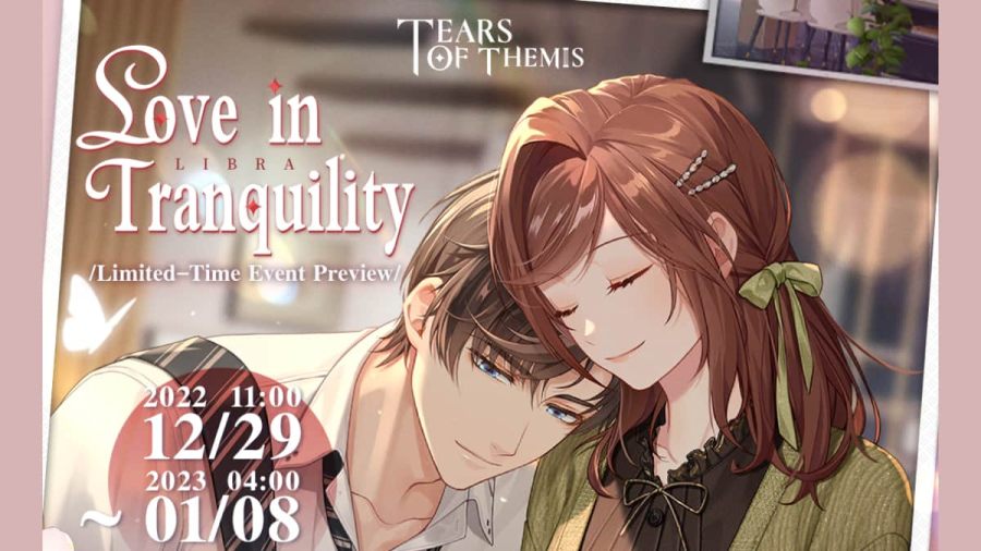 Tears of Themis Love in Tranquility event & banner guide Artem Sweet
