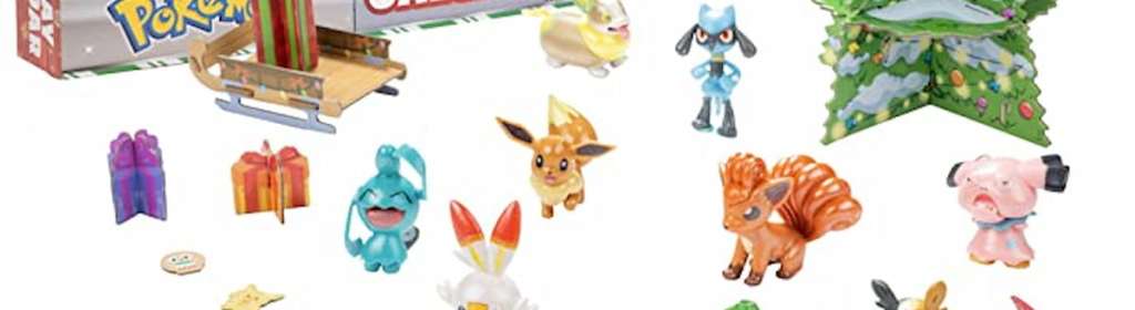 Pokemon Holiday Advent Calendar with 24 surprises