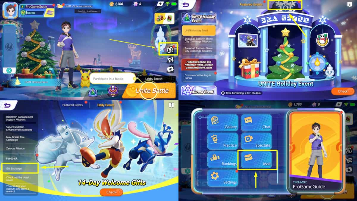 How to redeem Gift Codes in Pokemon UNITE - Dot Esports