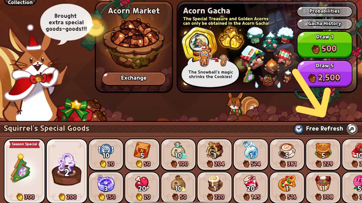 How to get Crunchy Acorns & Golden Acorns for the Cookie Run Kingdom
