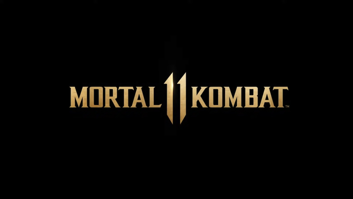 Mortal Kombat 11 title card