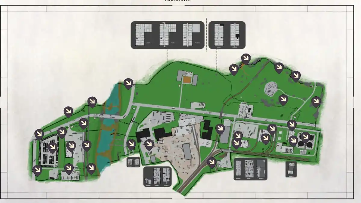 Карта таможня escape from tarkov с выходами