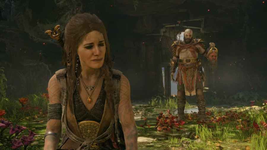 How to reach the entrance to Freya's wedding shrine in God of War