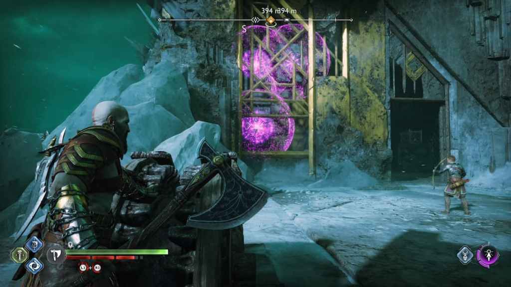 Helheim third gate puzzle solution in God of War Ragnarok