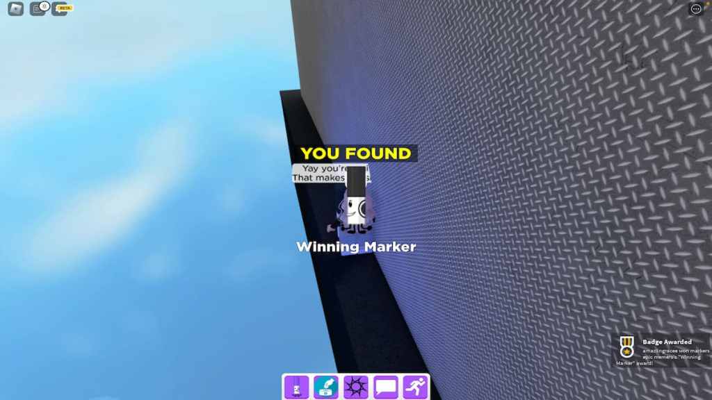 How to get the Winning Smile Marker in Find the Markers Roblox Pro