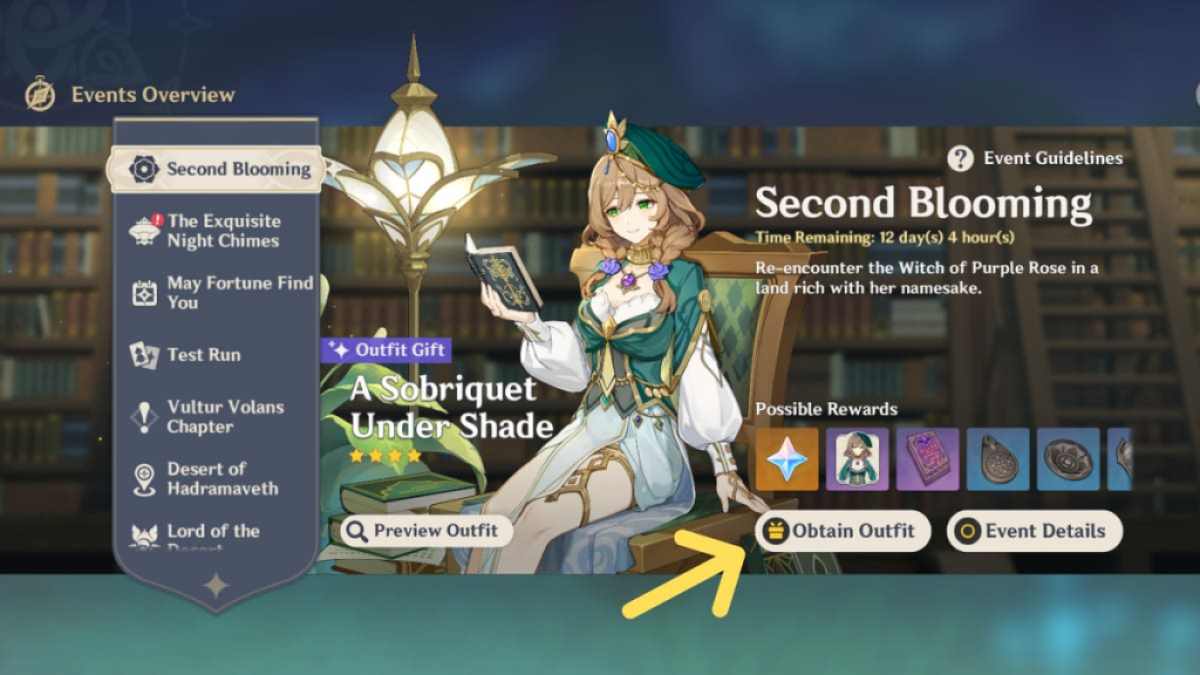 How to Get Lisa's New Sumeru Skin in 3.4, A Sobriquet Under Shade Outfit Guide