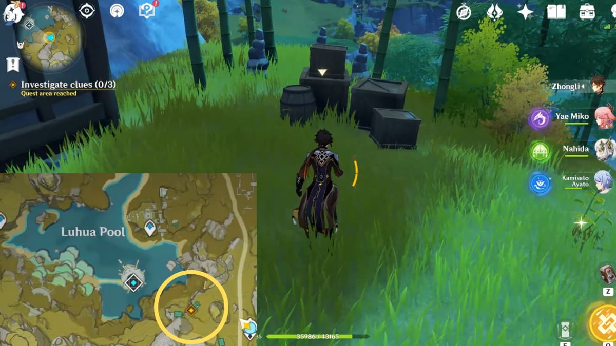 Genshin Impact A Thousand Miles for an Enigmatic Tune Lantern Rite