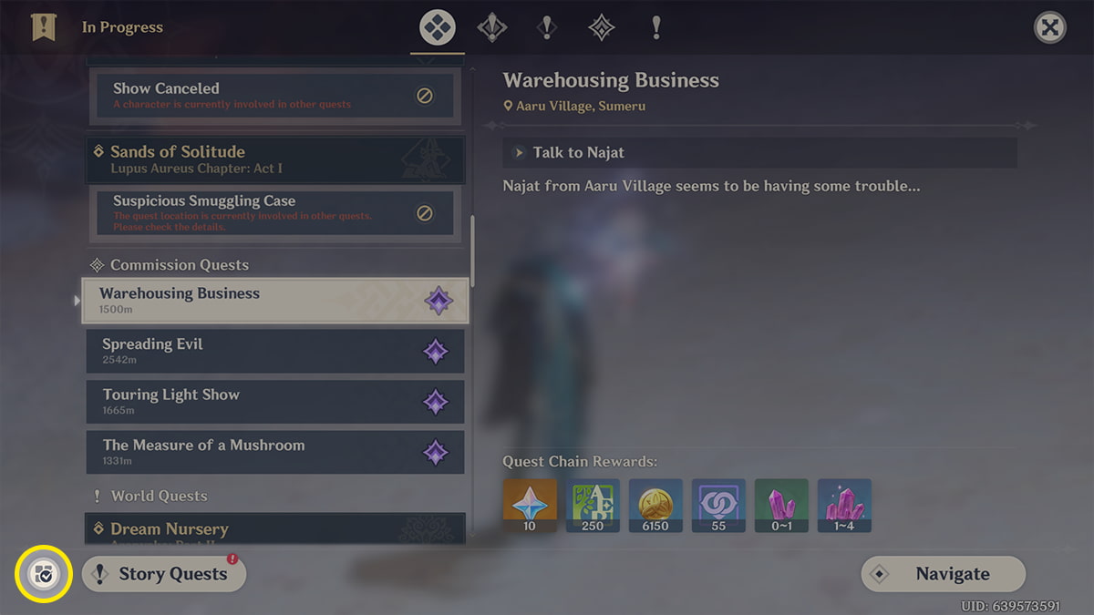 How to view completed quests in Genshin Impact Pro Game Guides
