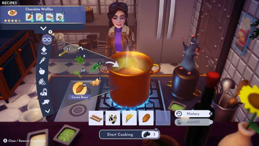 How to make Chocolate Waffles in Disney Dreamlight Valley Pro Game Guides