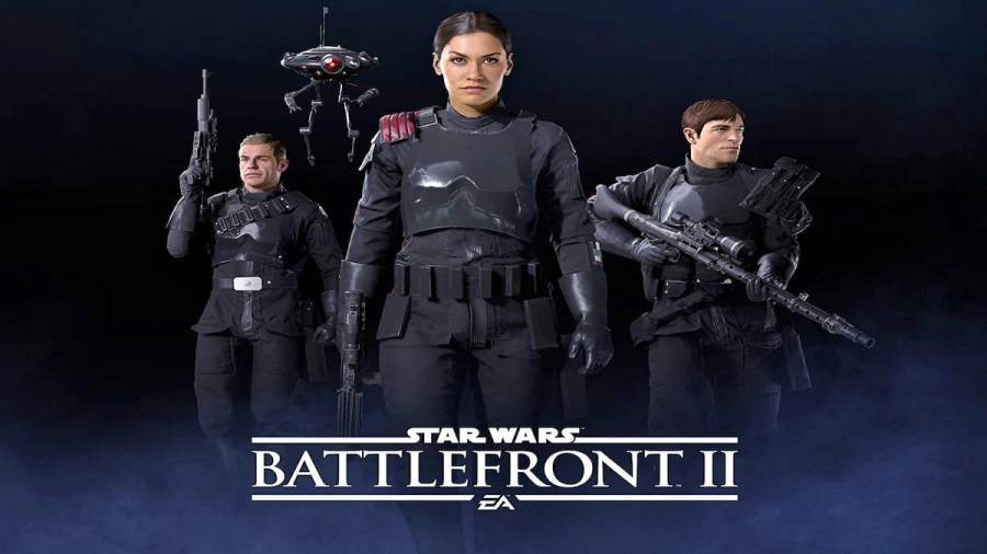 Key artwork for Star Wars Battlefront 2